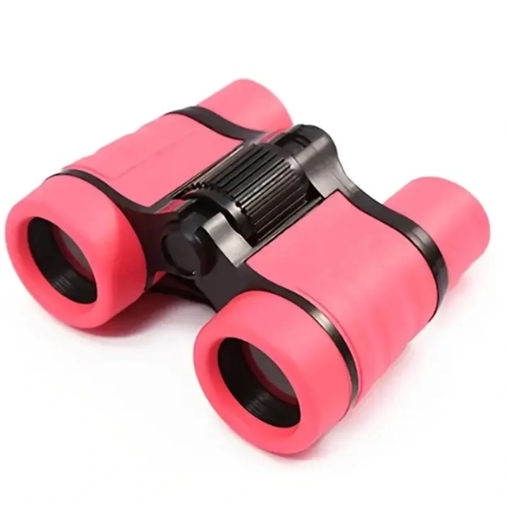 Kid’s Vibrant Pink Binoculars with Black Trim
